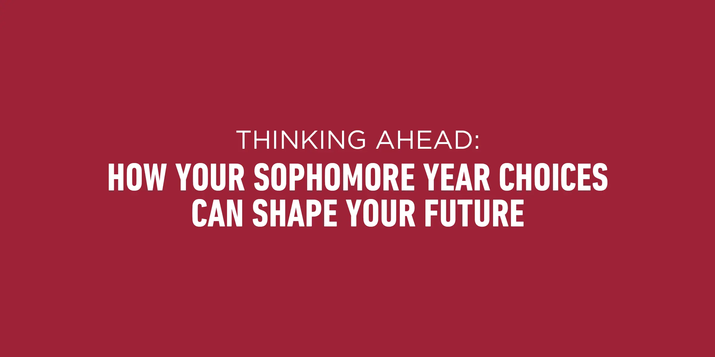 Sophomore College Blog August 2025